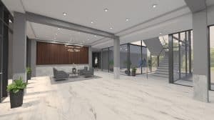 3D Rendering Lobby